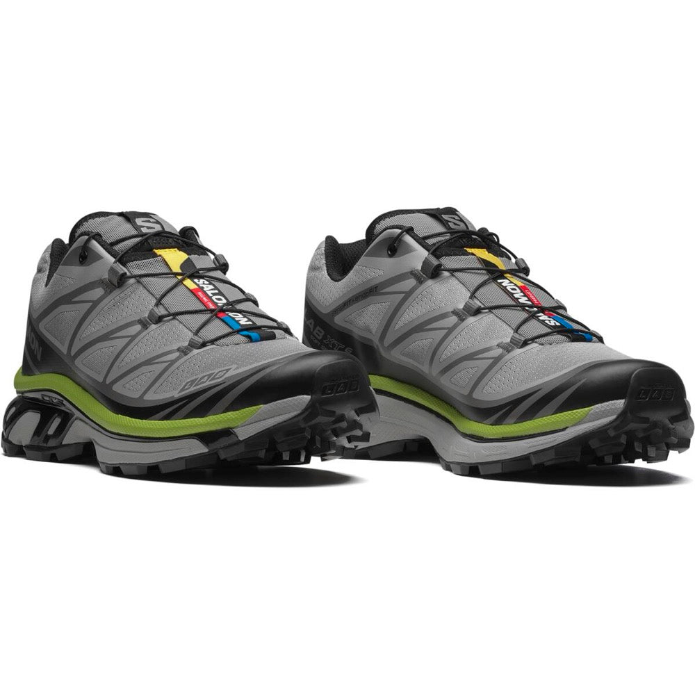 XT-6 Alloy / Black / Dark Citron