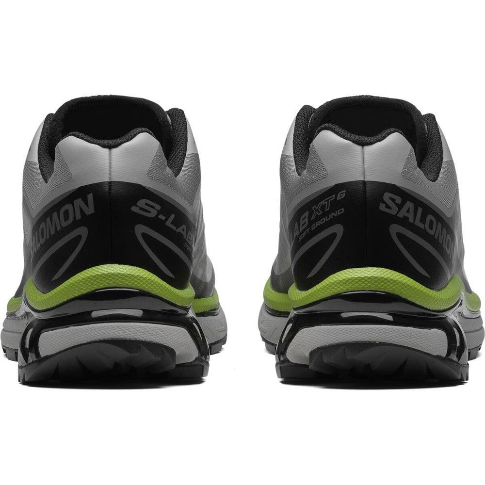 XT-6 Alloy / Black / Dark Citron