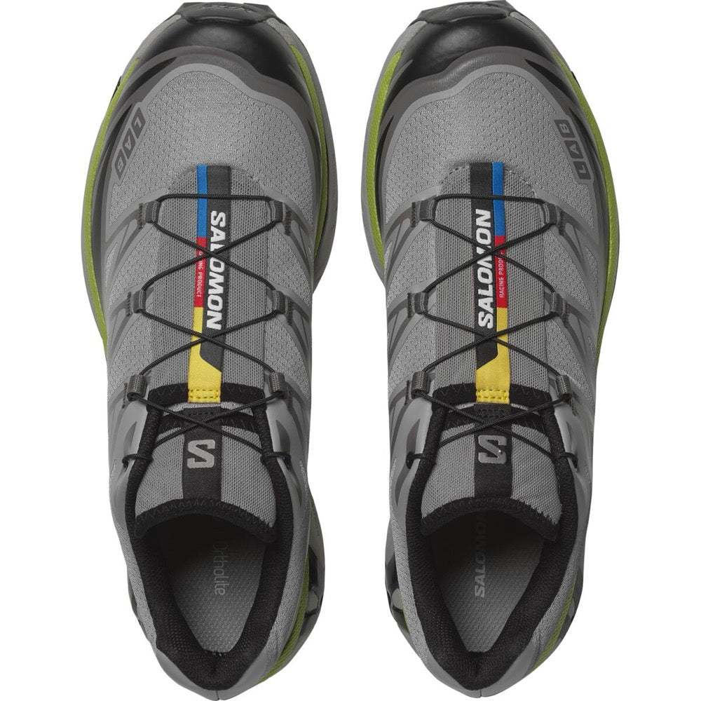 XT-6 Alloy / Black / Dark Citron