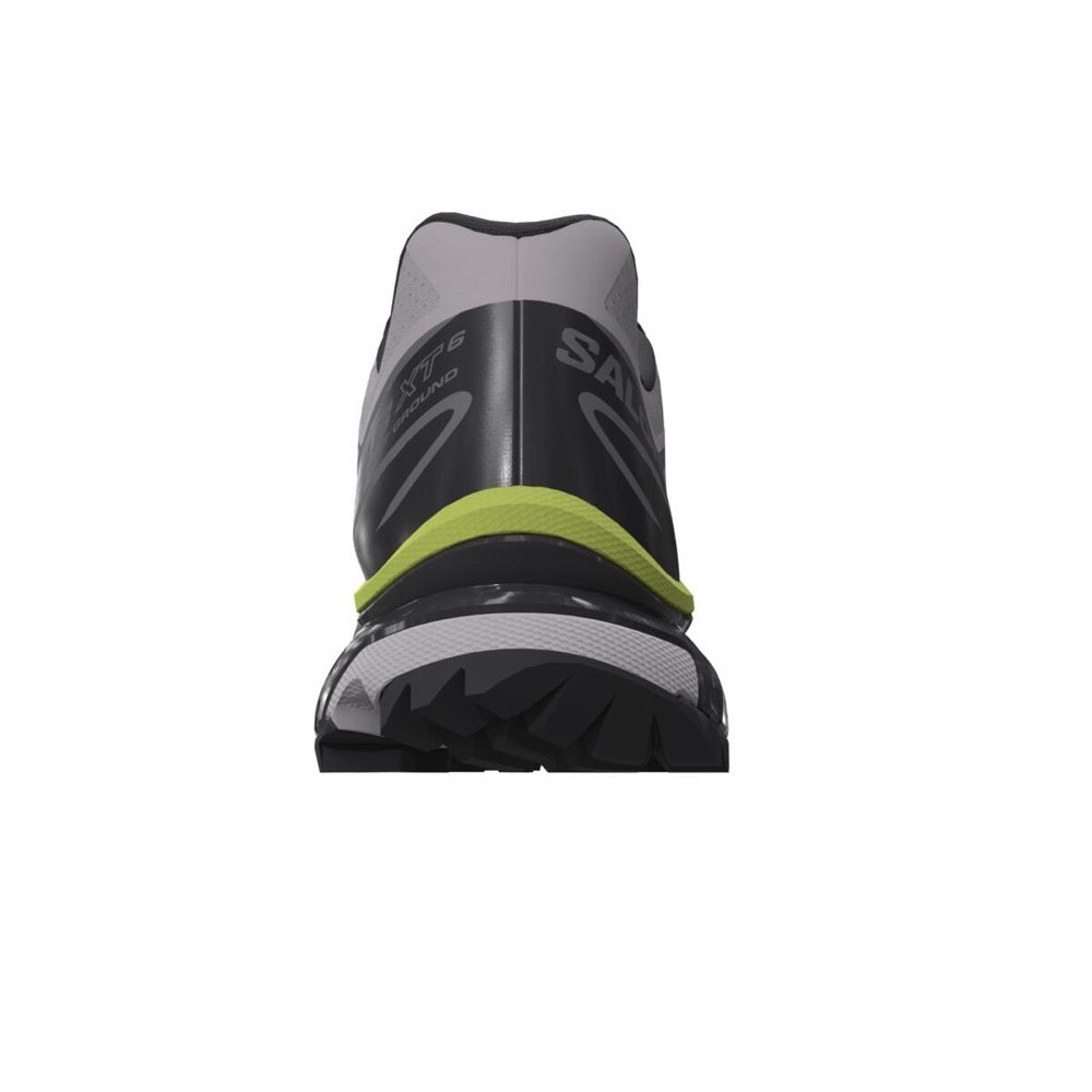 XT-6 Alloy / Black / Dark Citron