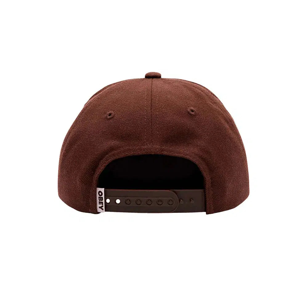 OBEY ACADEMY 6 PANEL CLASSIC S DARK CHOCOLATE