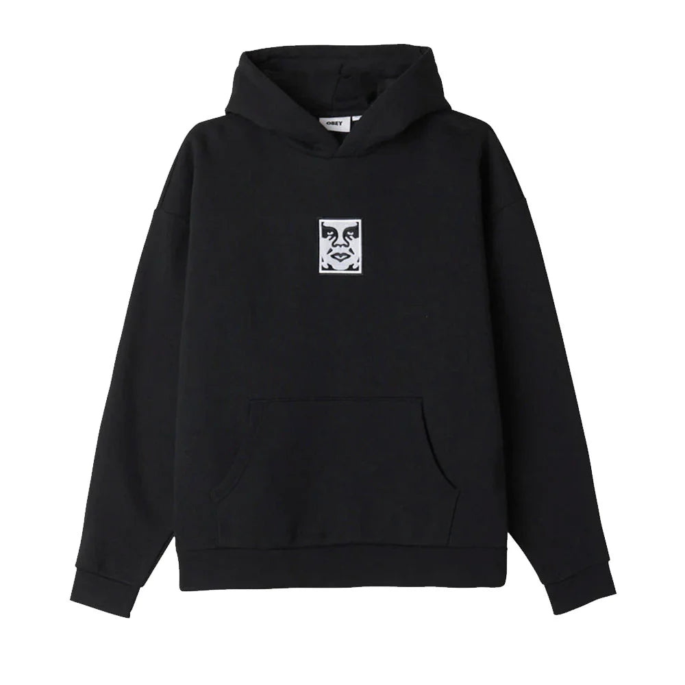 ICON EXTRA HEAVY HOOD II BLACK