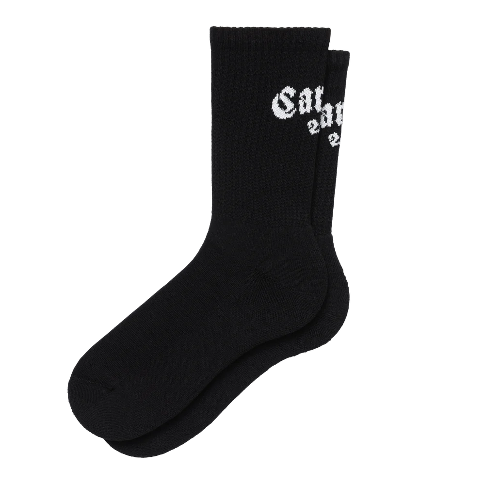 Onyx Socks Black White