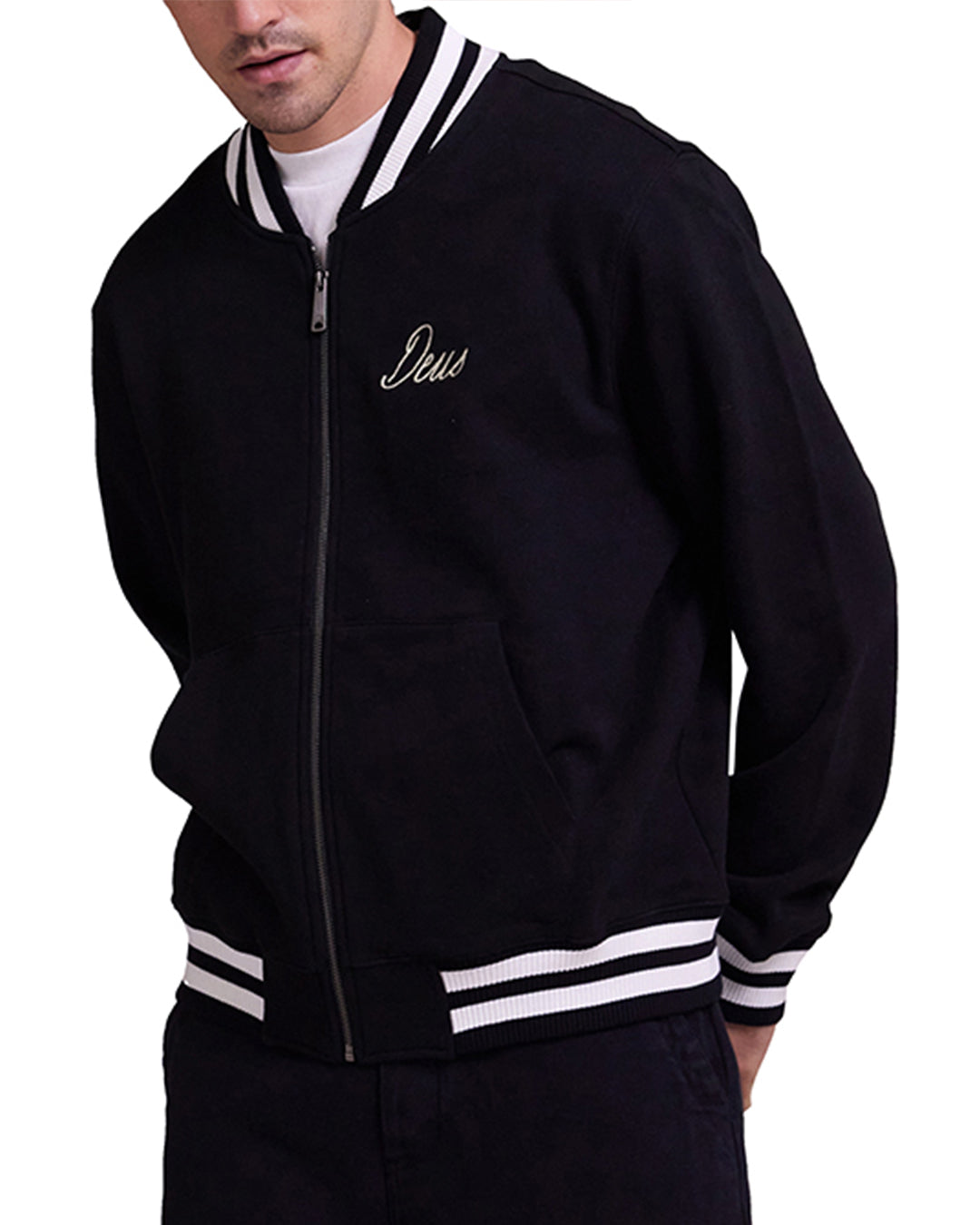 Patron Fleece Bomber Black