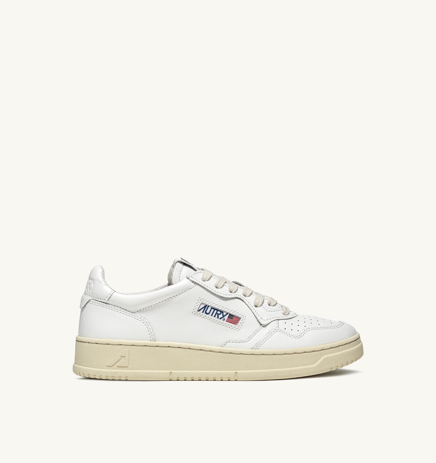 MEDALIST LOW WOM  LEATHER/LEATHER WHITE/WHITE