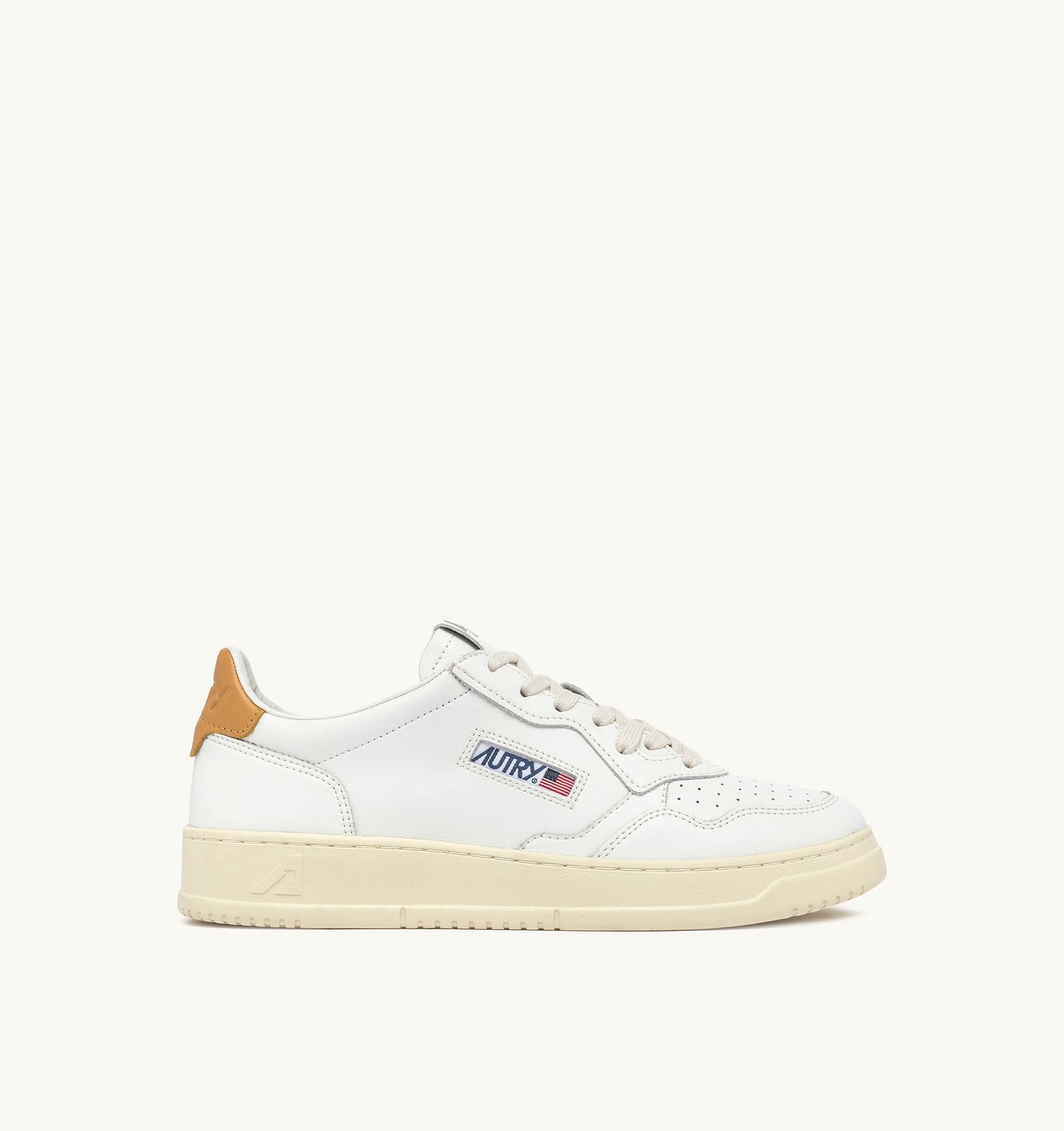 MEDALIST LOW MAN  LEATHER/LEATHER WHITE HONEY YELLOW