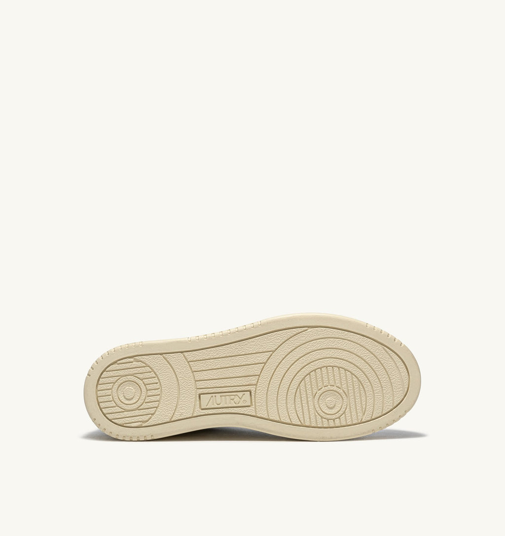 MEDALIST LOW MAN  LEATHER/LEATHER WHITE/GOLD