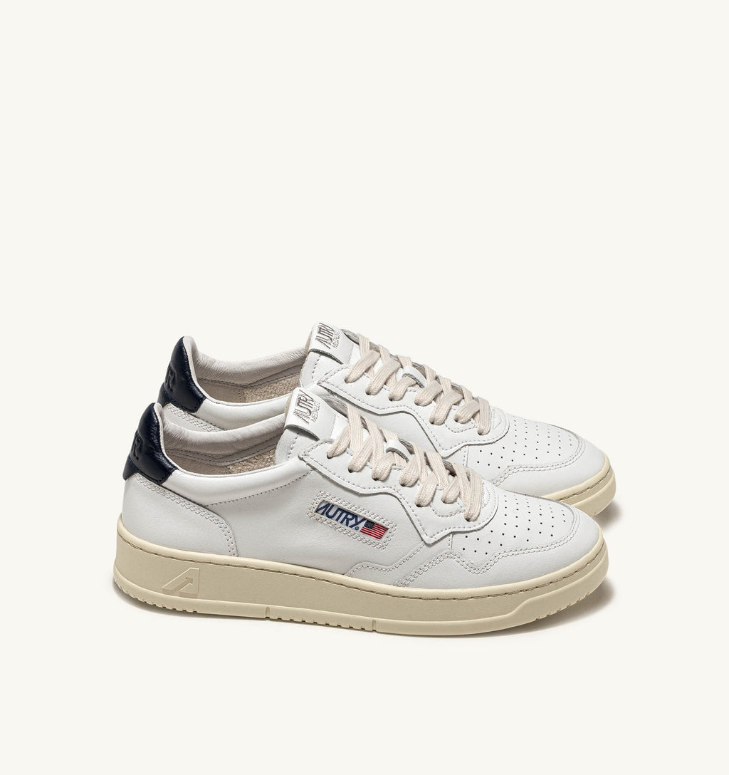 MEDALIST LOW MAN  LEATHER/LEATHER WHITE/SPACE