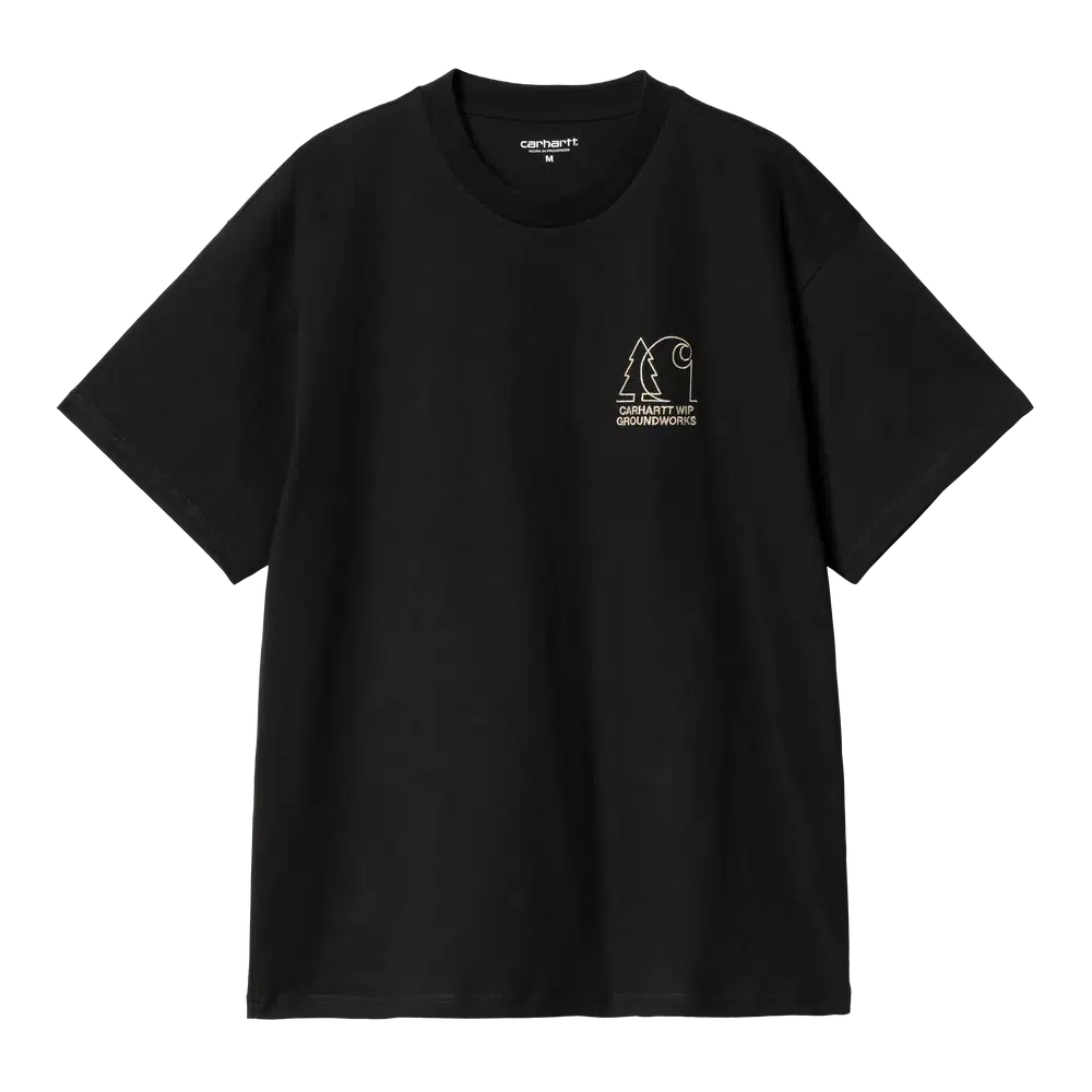 S/S Groundworks T-Shirt Black