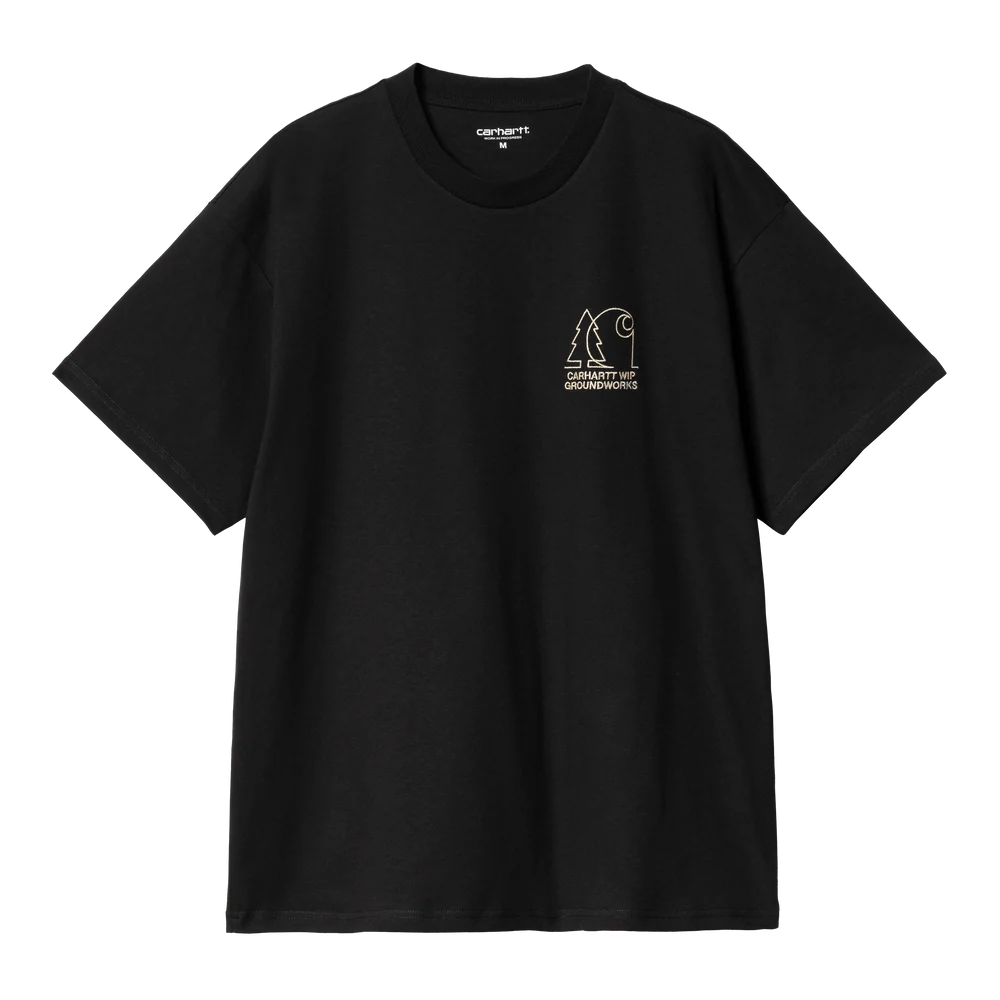 S/S Groundworks T-Shirt Black