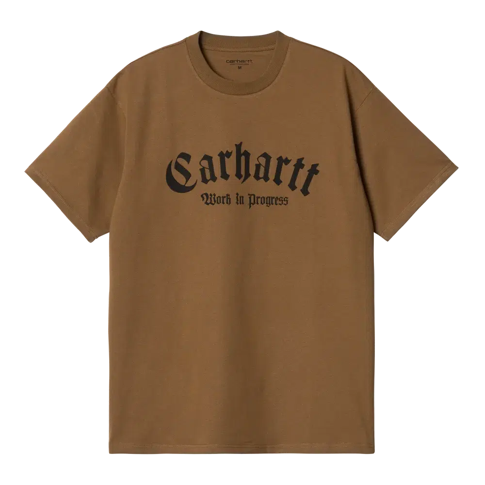 S/S Onyx T-Shirt Hamilton Brown Black