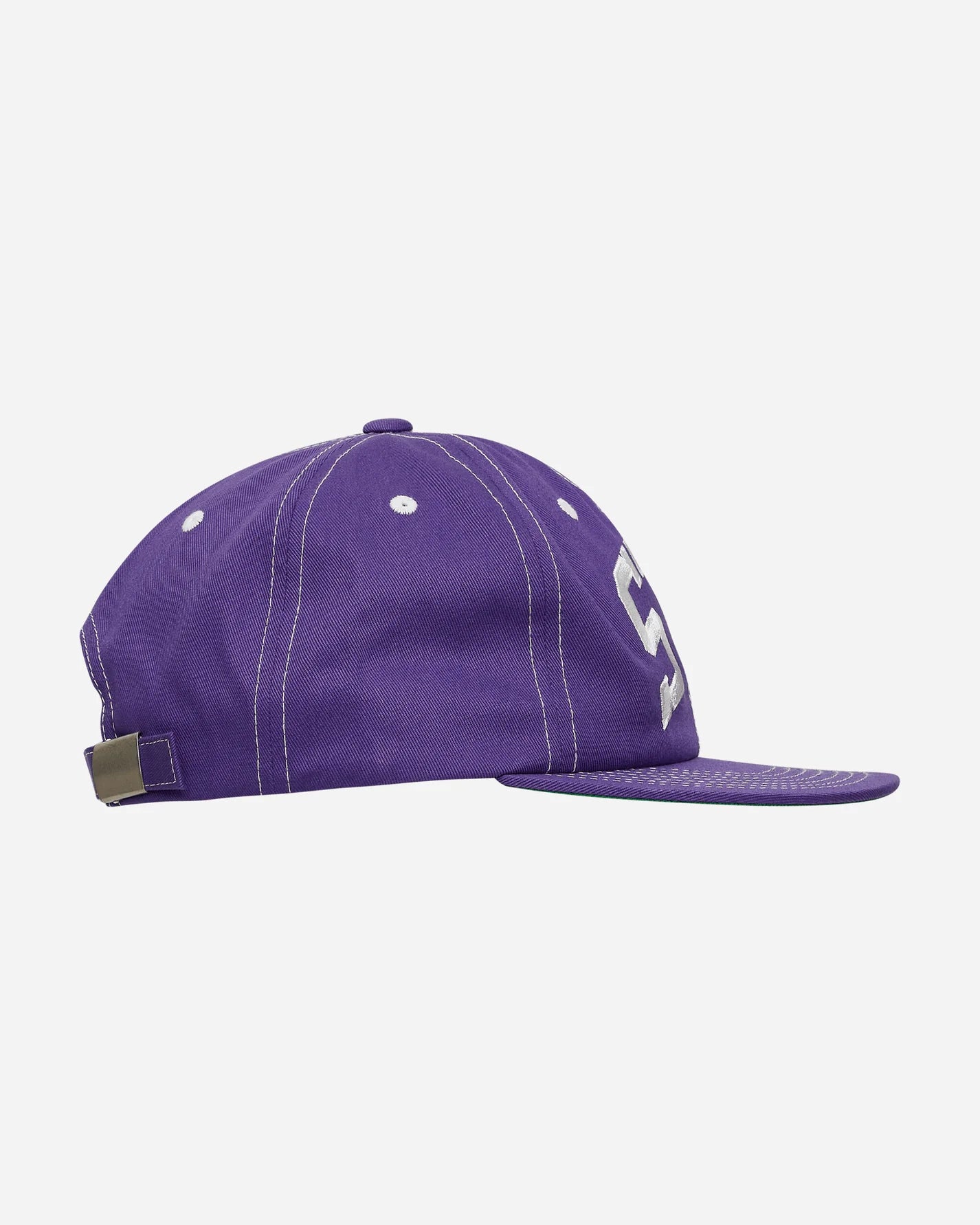 STU ARCH STRAPBACK CAP PURPLE