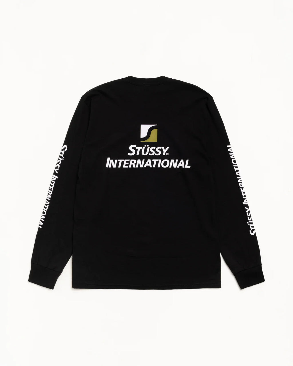 STUSSY INTERNATIONAL LS TEE BLACK