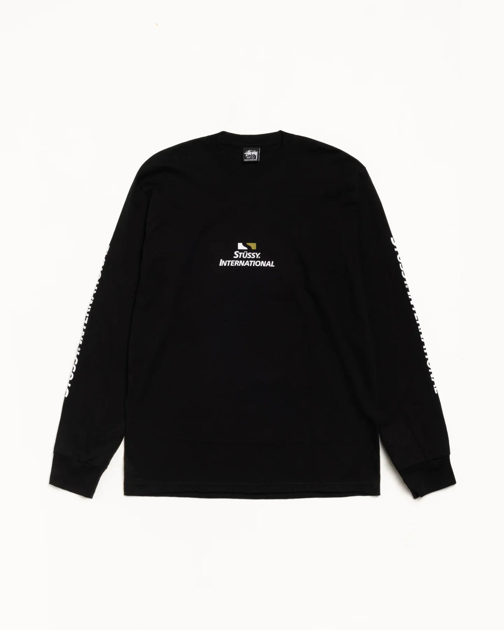 STUSSY INTERNATIONAL LS TEE BLACK