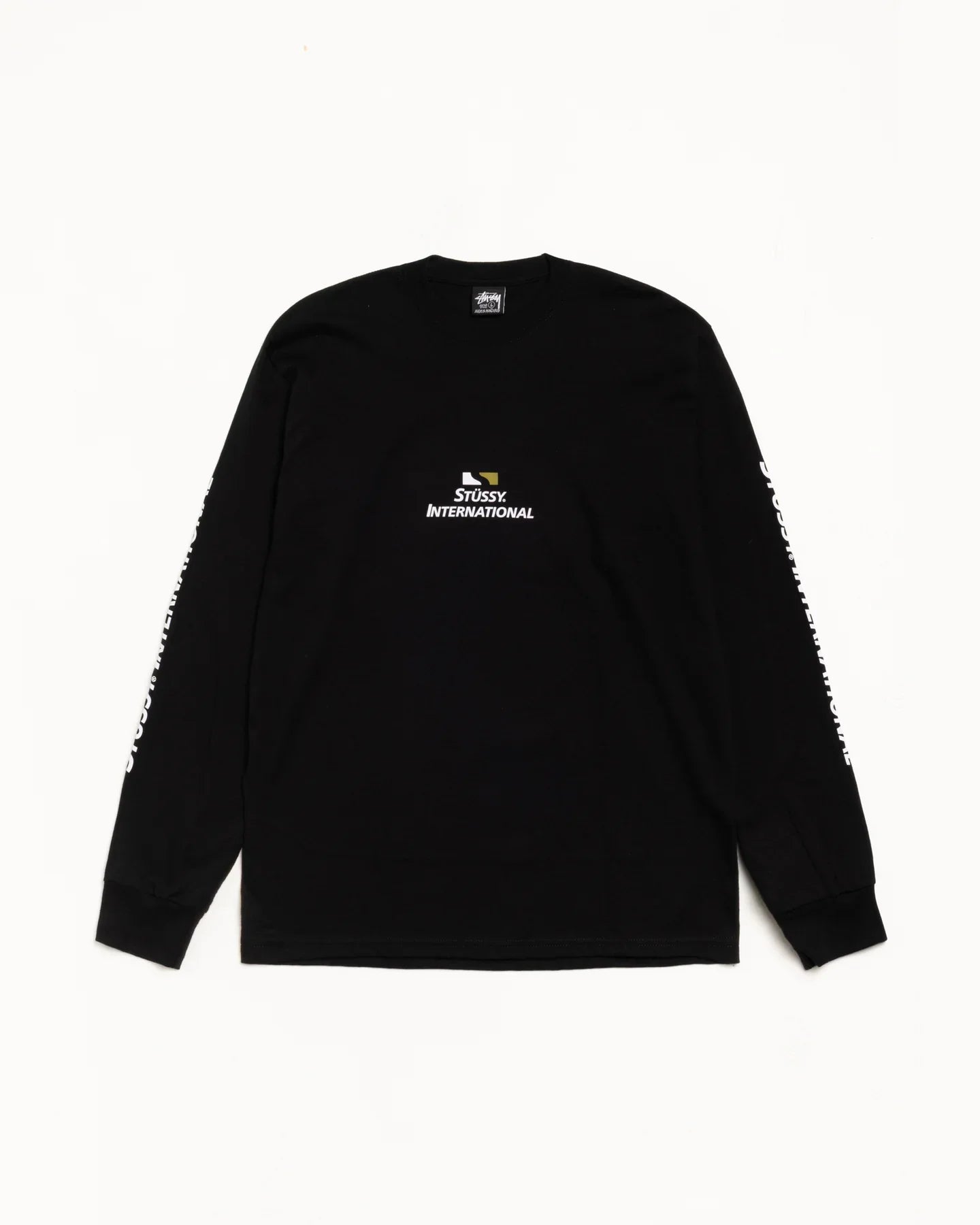 STUSSY INTERNATIONAL LS TEE BLACK