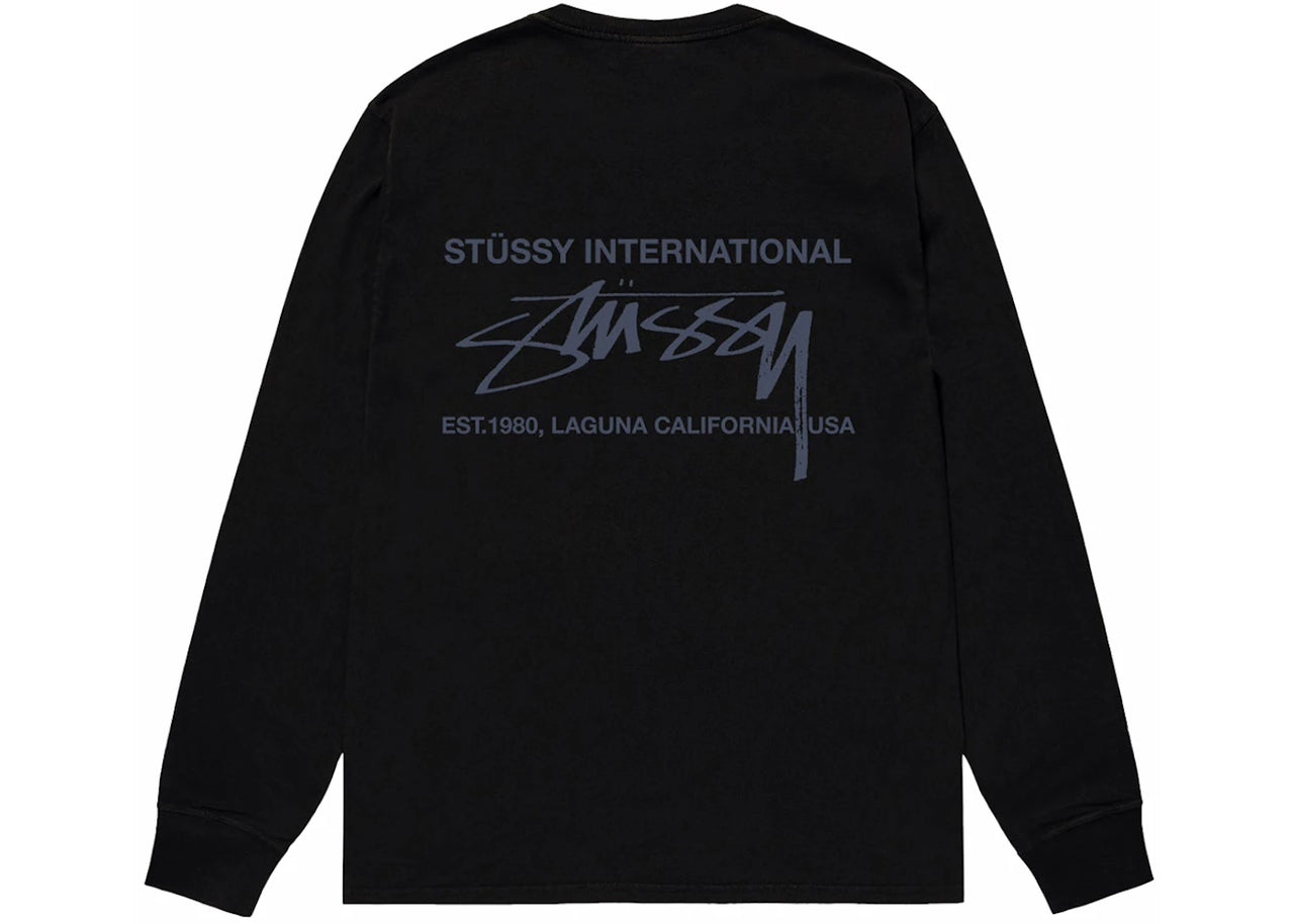 SMOOTH INT. LS TEE BLACK