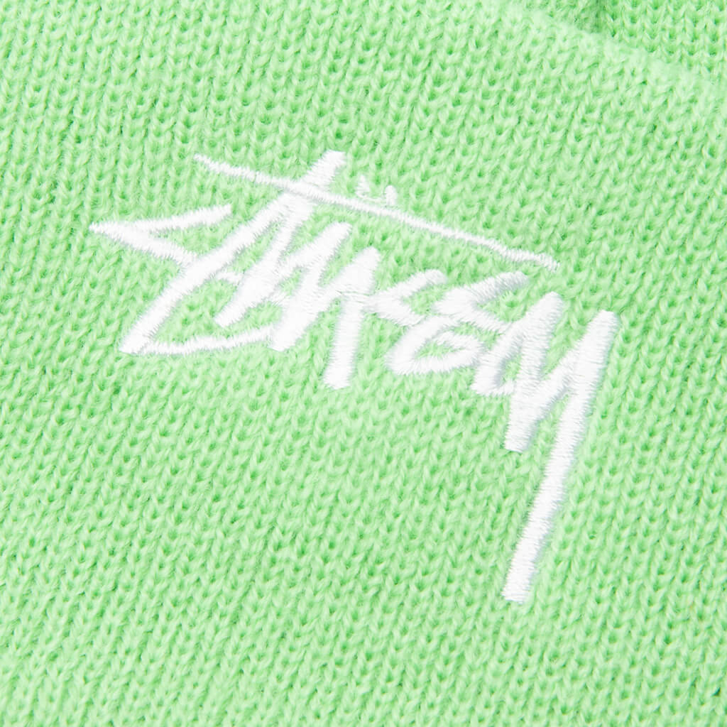 Stock Cuff Beanie Bright Green