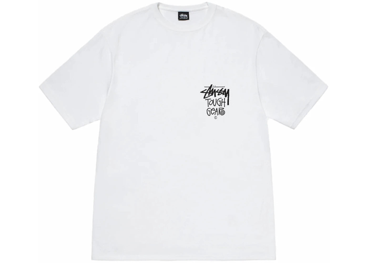 TOUGH GEAR TEE WHITE