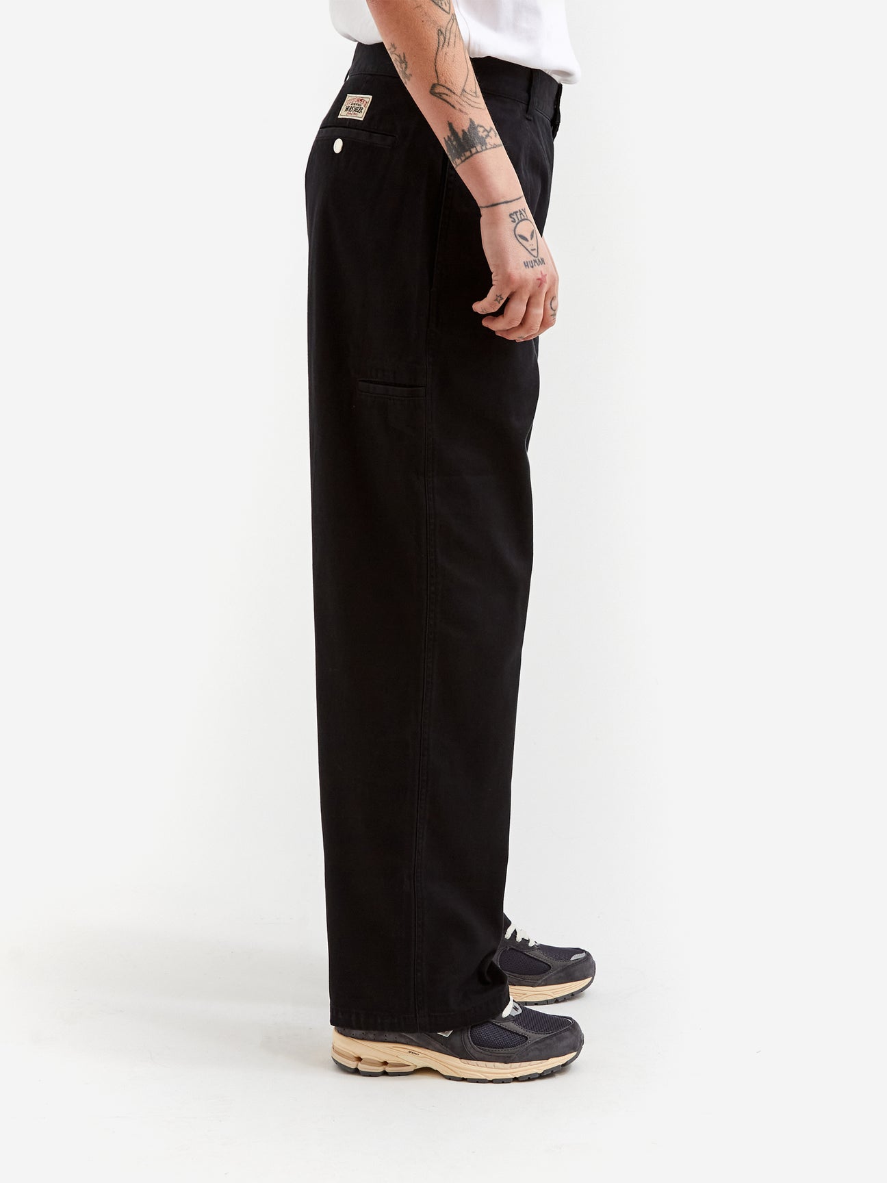 WORKGEAR TROUSER TWILL BLACK