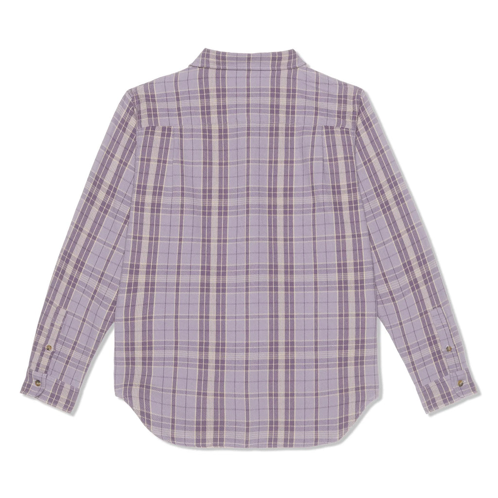 STONES PLAID SHIRT LAVENDER