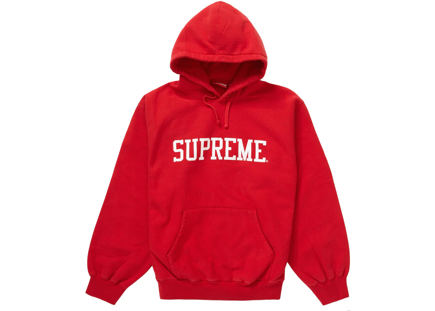 Supreme Varsity Hooded Sweatshirt Red