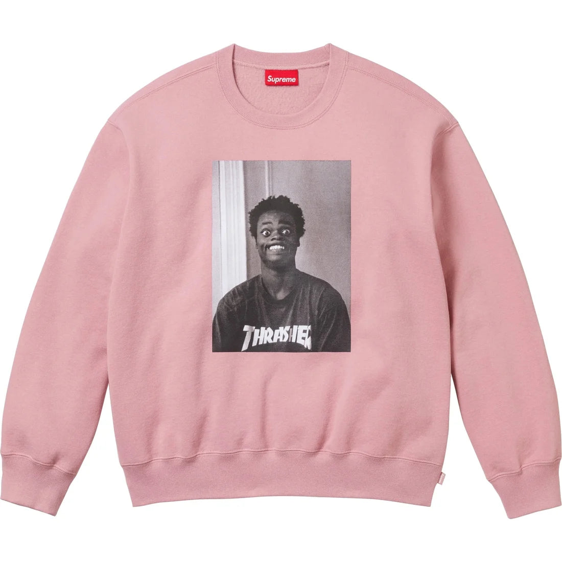 Supreme x Thrasher Crewneck Dusty Rose