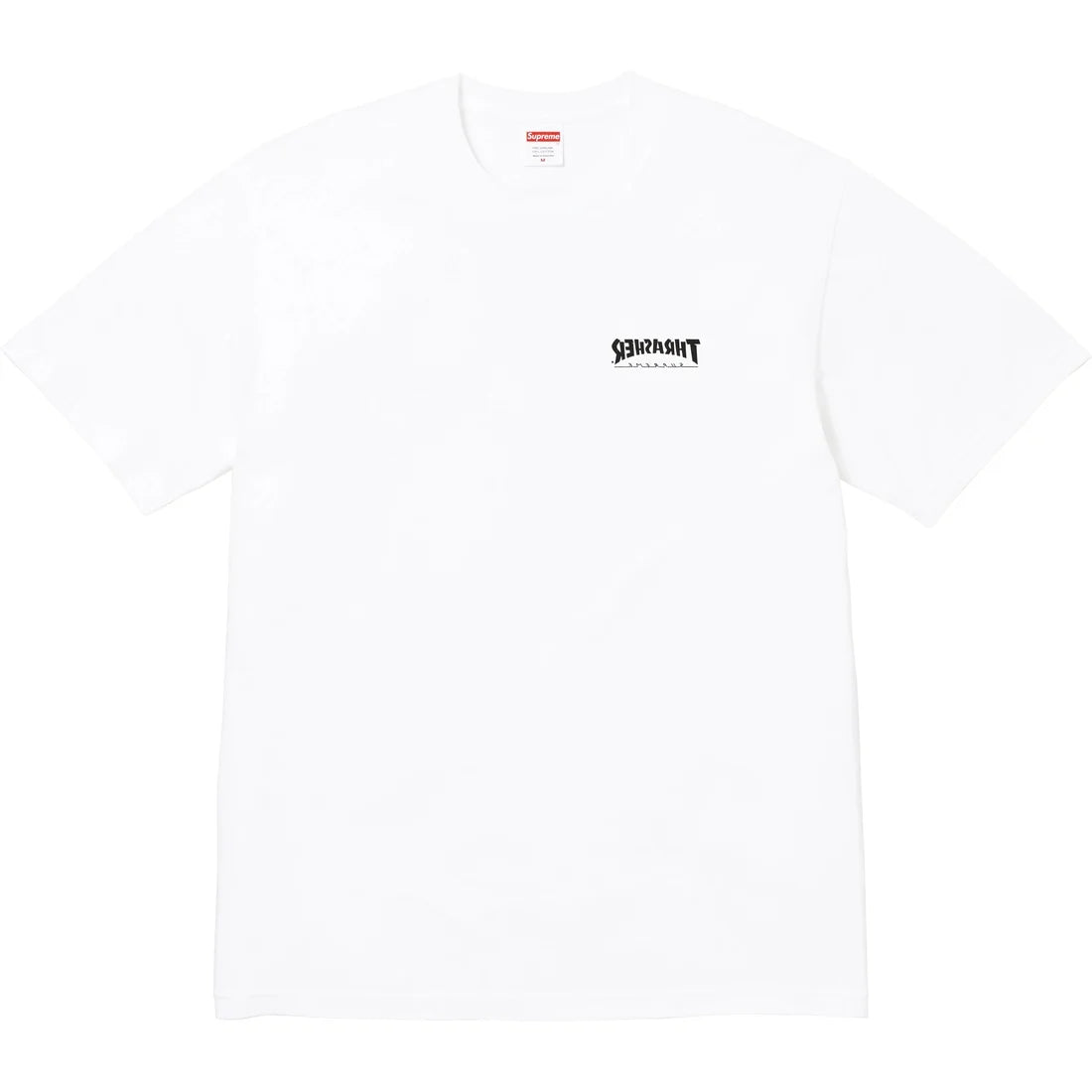 Supreme x Thrasher Cross Tee White