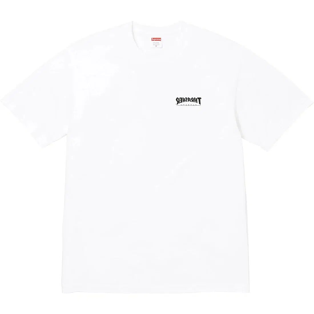 Supreme x Thrasher Cross Tee White