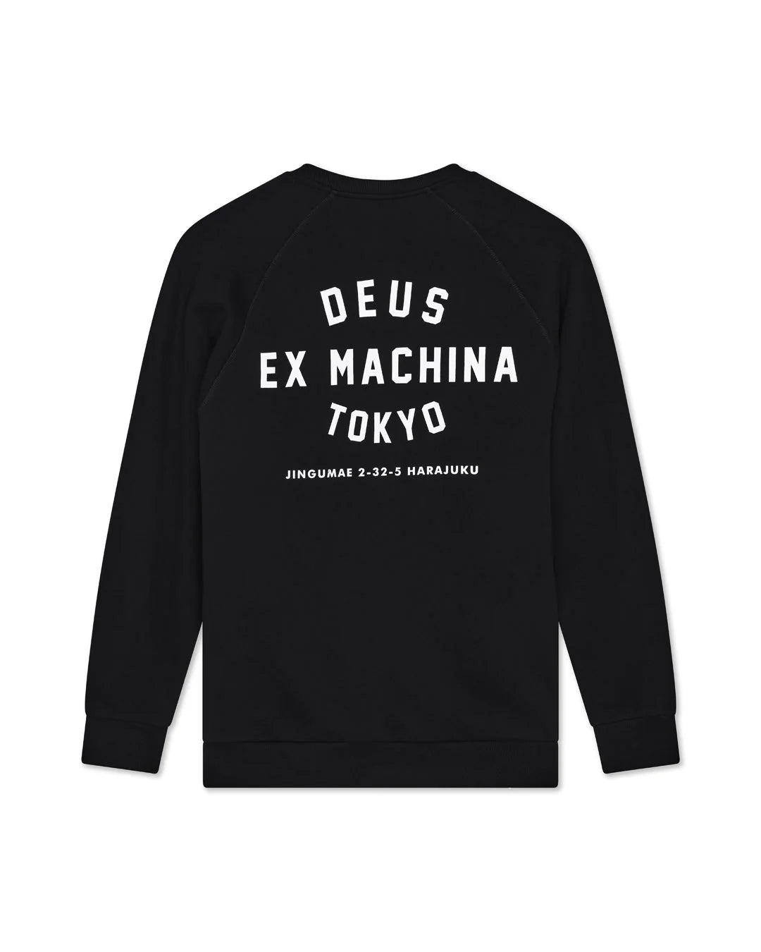 Harajuku Address Crew Black