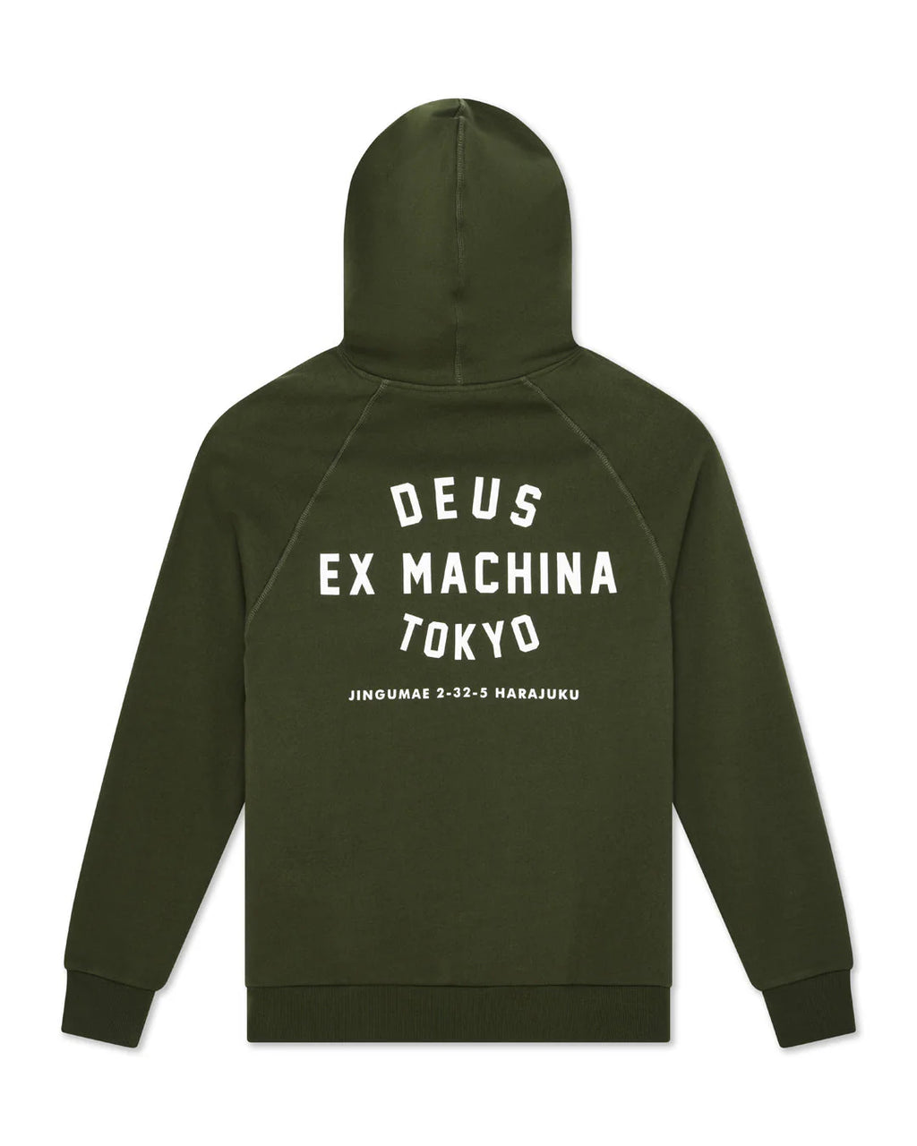 Harajuku Address Hoodie Cypress Green