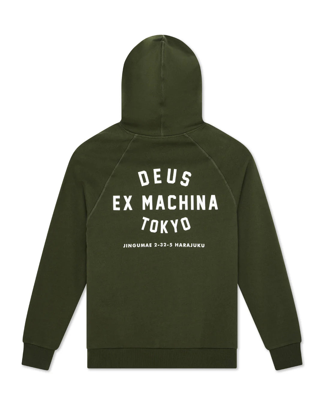 Harajuku Address Hoodie Cypress Green