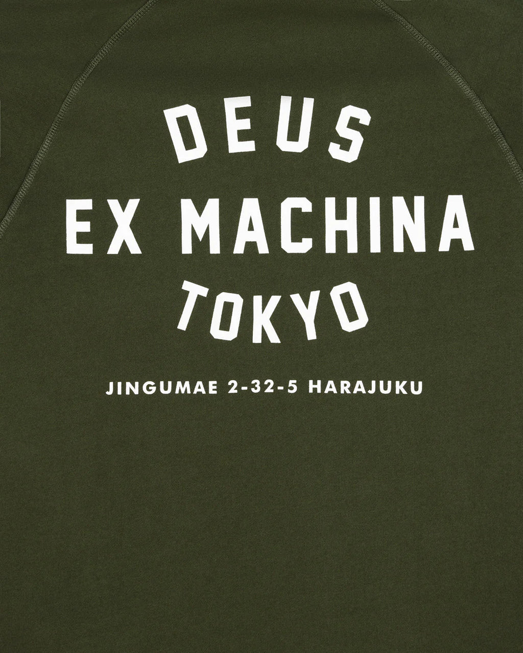 Harajuku Address Hoodie Cypress Green