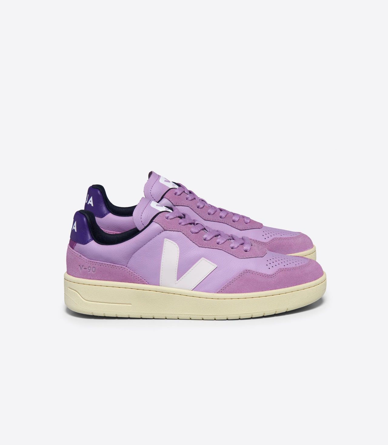 Zapatillas Veja V-90 Orchid White