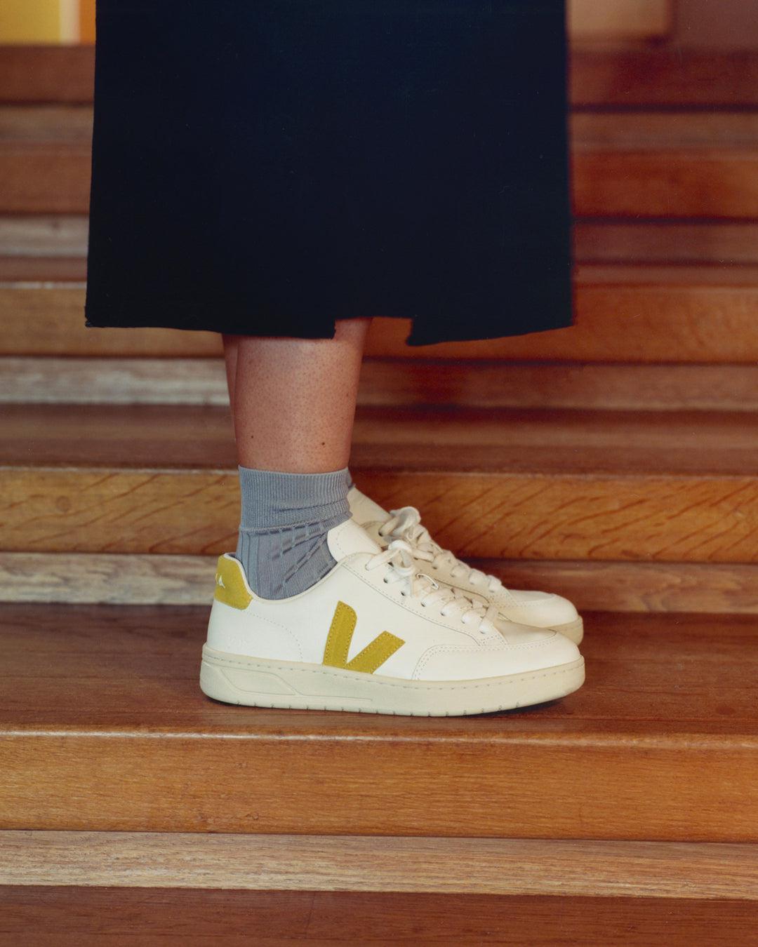 Zapatillas Veja V-12 White Liquor