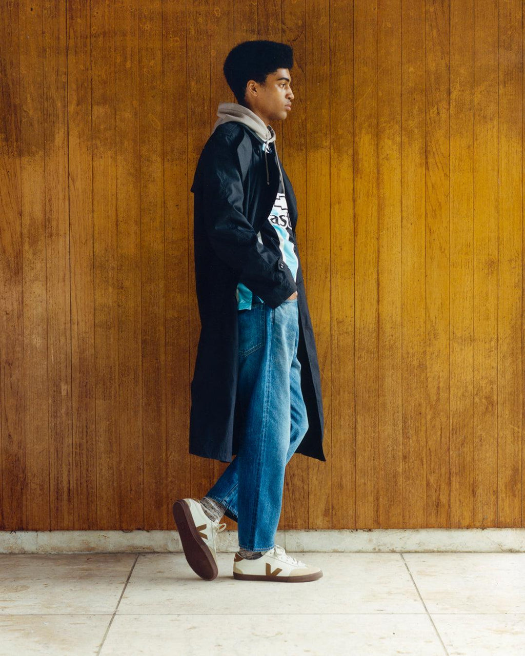 Zapatillas Veja Volley White Tent Bark Hombre