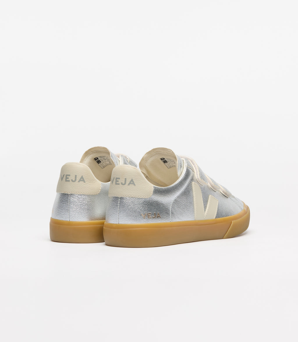 RECIFE LOGO LEATHER SILVER PIERRE