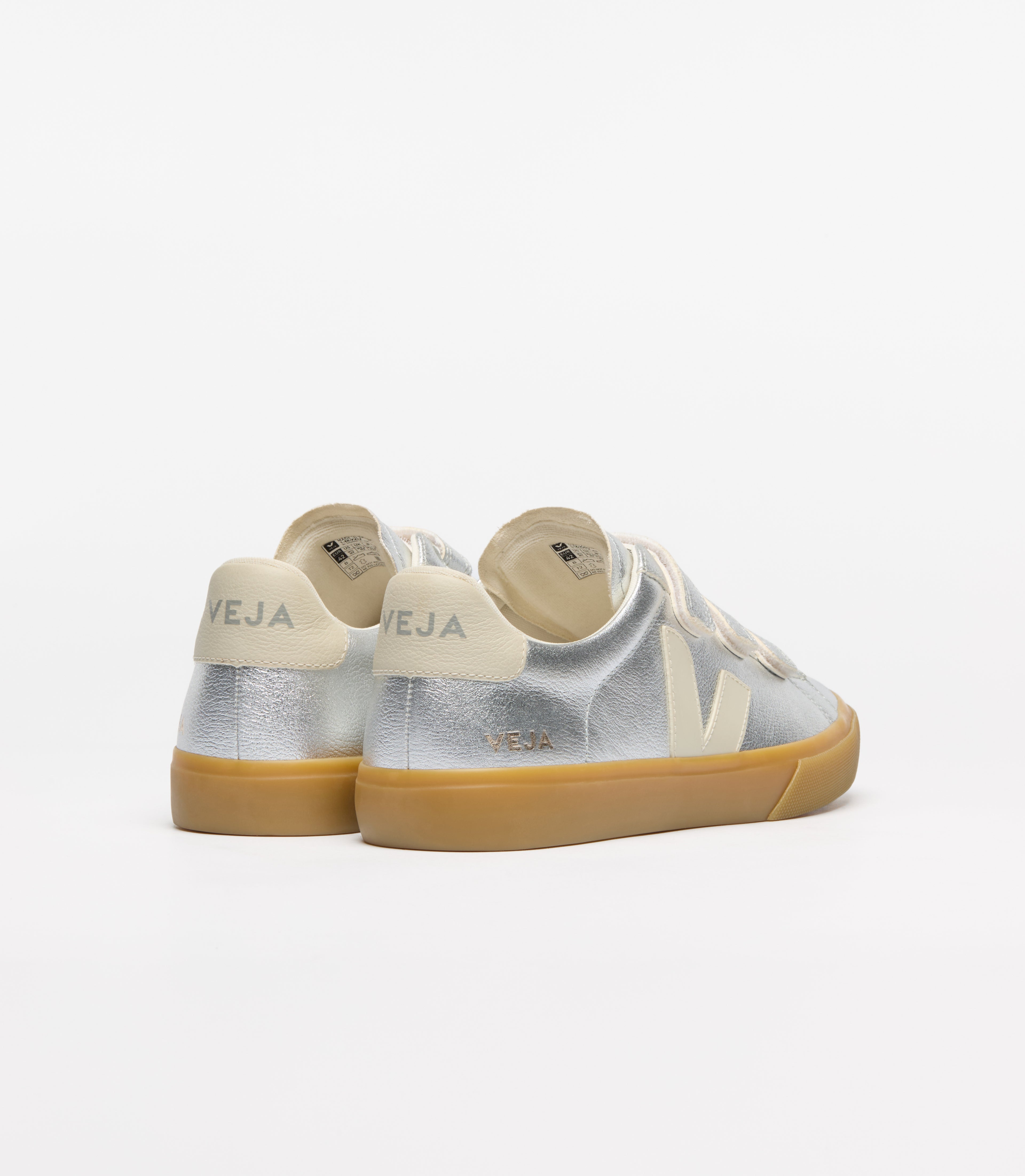 RECIFE LOGO LEATHER SILVER PIERRE