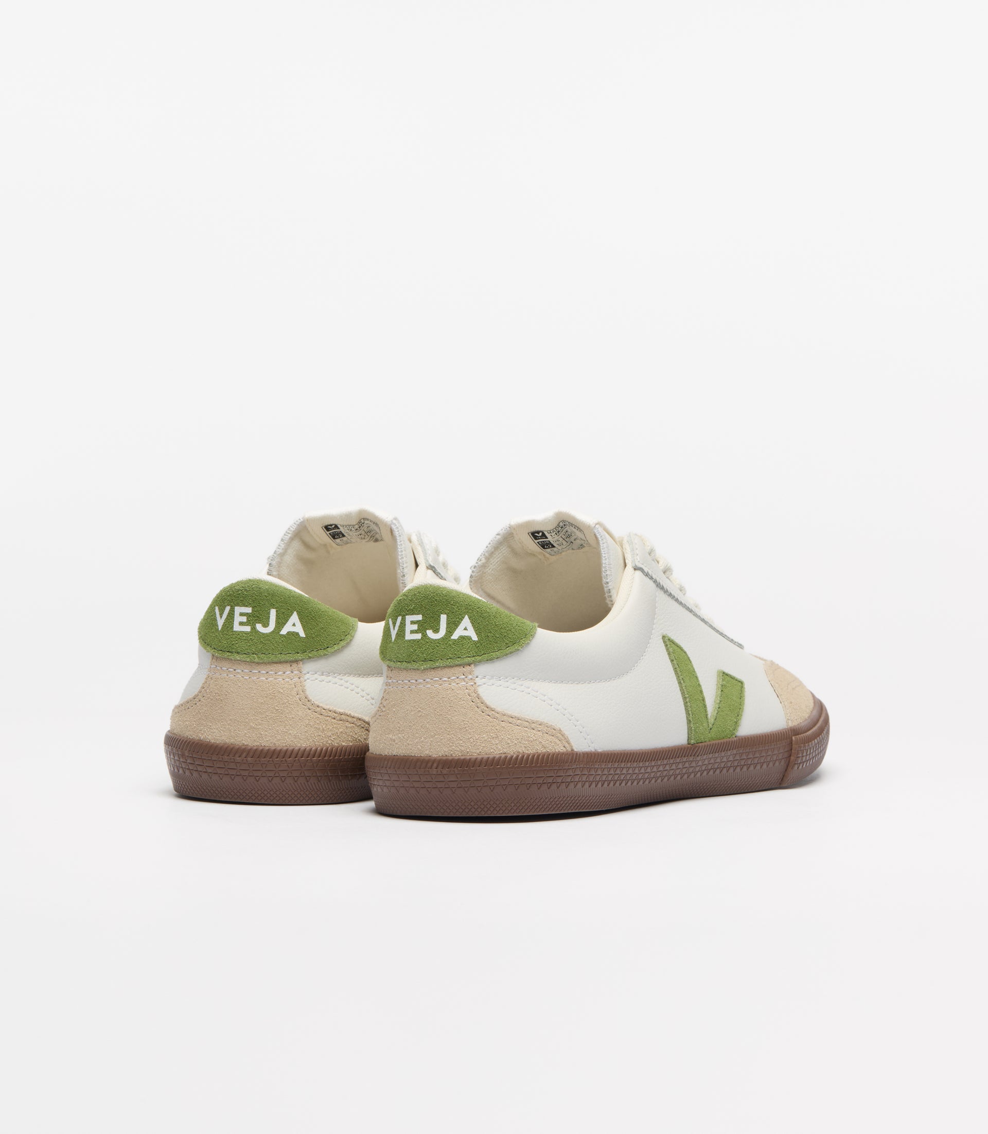 VOLLEY O.T. LEATHER WHITE KIWI BARK