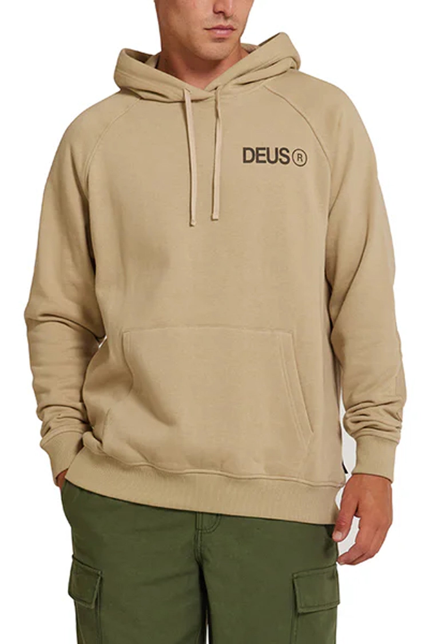 Beams Cordura Hoodie Safari