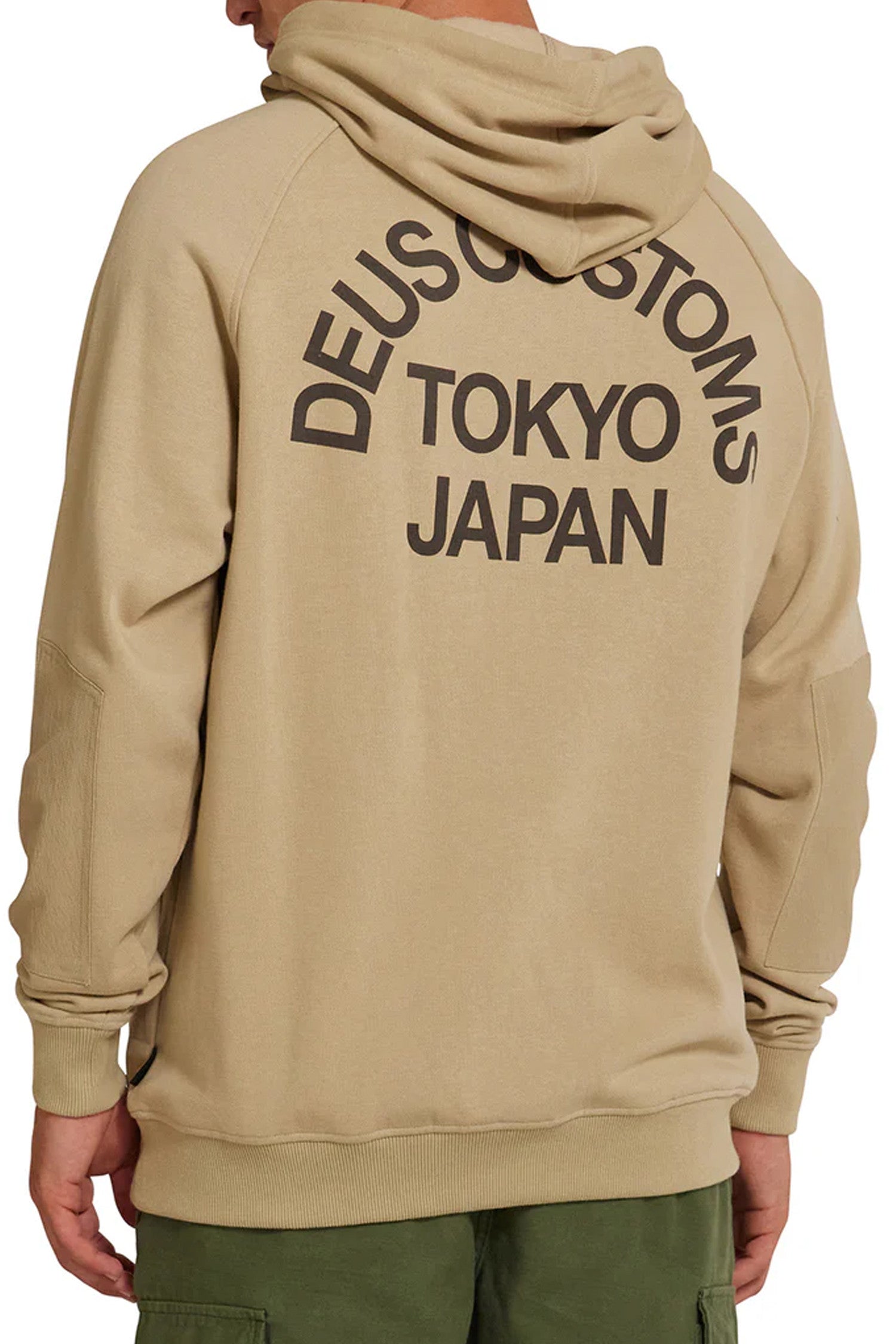 Beams Cordura Hoodie Safari