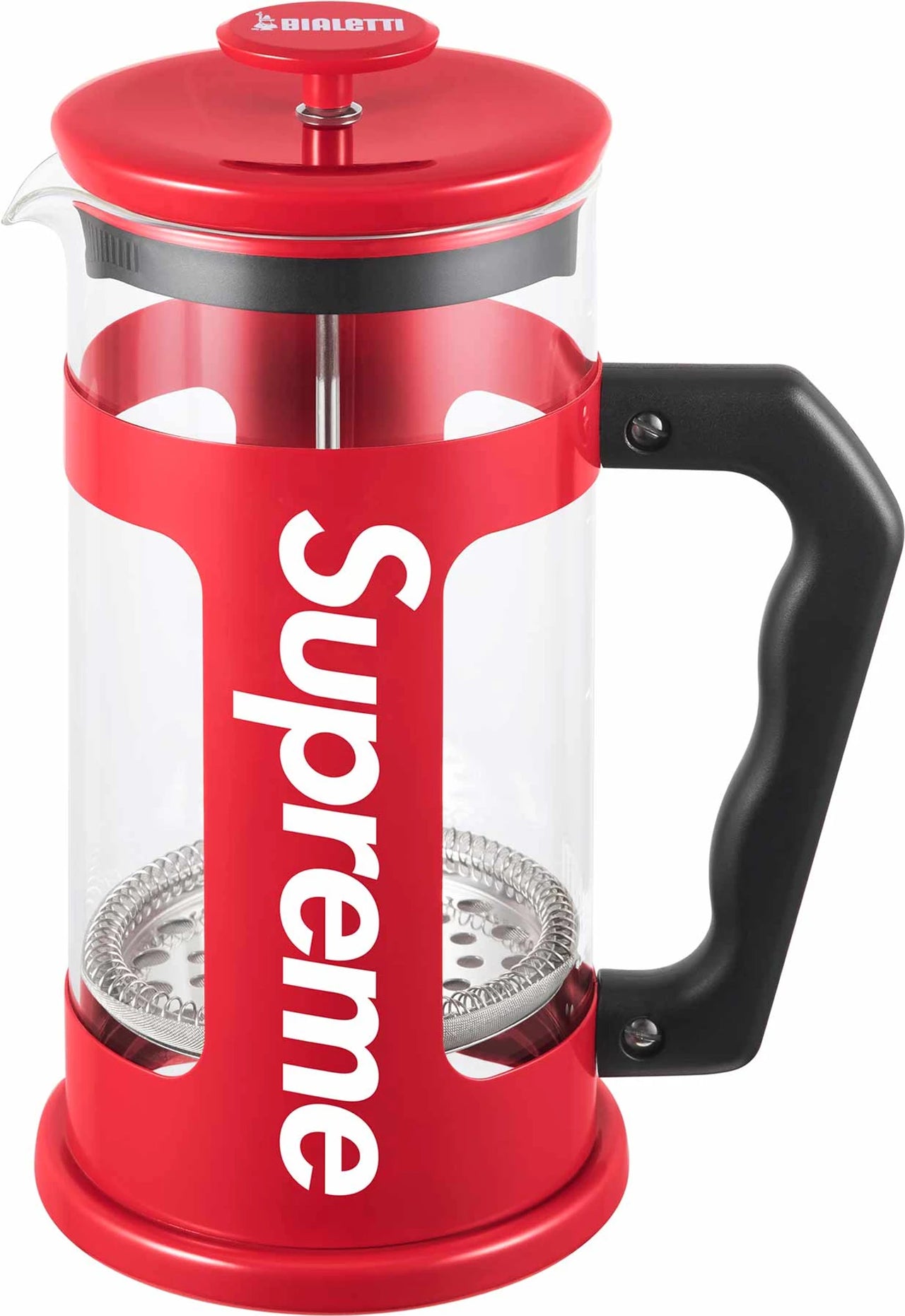 Supreme Bialetti 8-Cup French Press Red