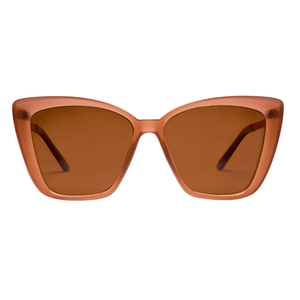 ALOHA FOX DUSTY ROSE / BROWN POLARIZED LENS