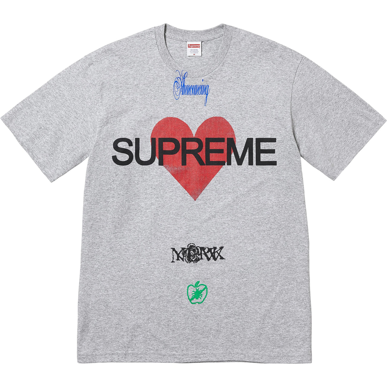 ANNOUNCING TEE HTH GREY