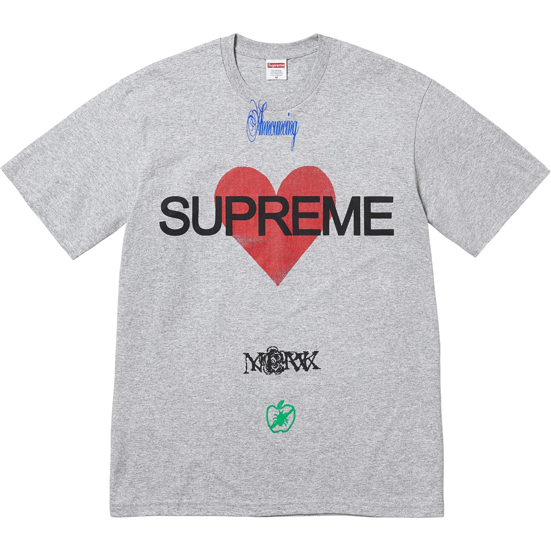 ANNOUNCING TEE HTH GREY