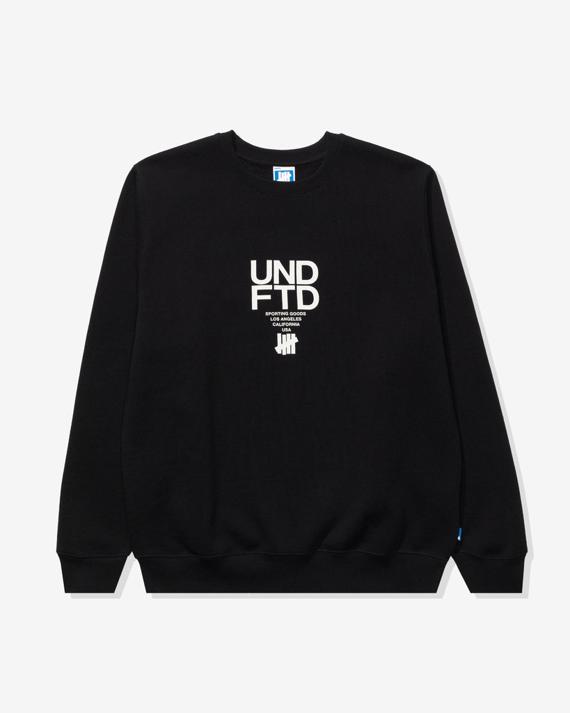 UNDEFEATED ROOTS CREWNECK BLACK