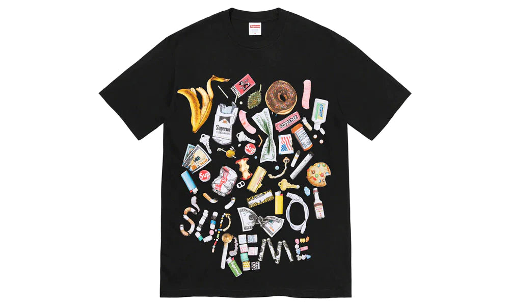 Trash Tee Supreme Black Neighborhood