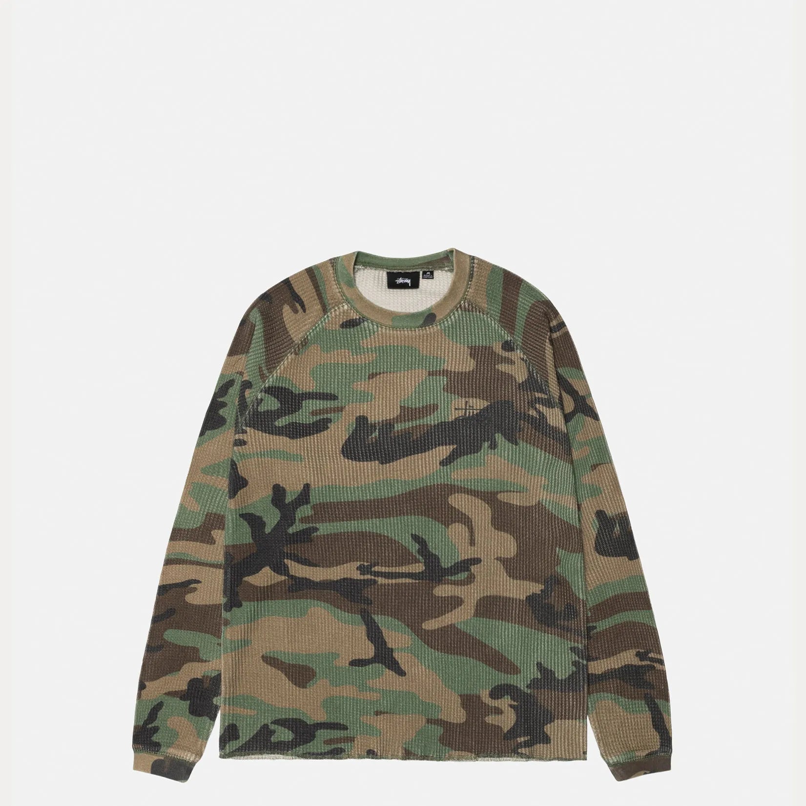 RAGLAN THERMAL BASIC STOCK WOODLAND