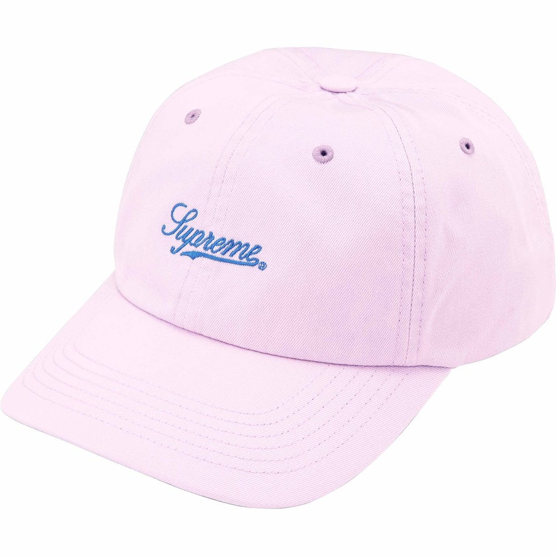 Bleached Chino 6-Panel Pink