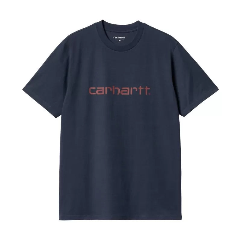 S/S Script T-Shirt blue