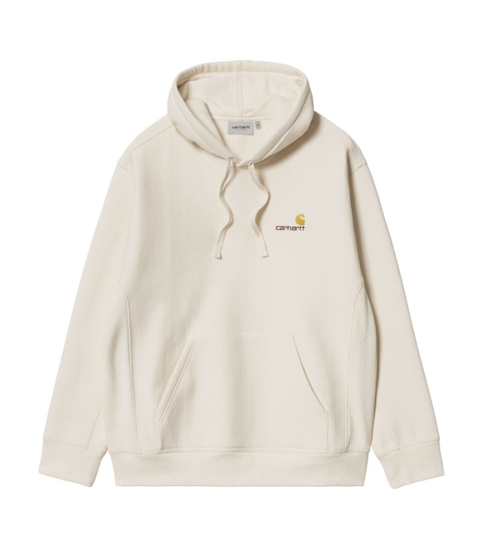 Hooded American Script Sweat Natural